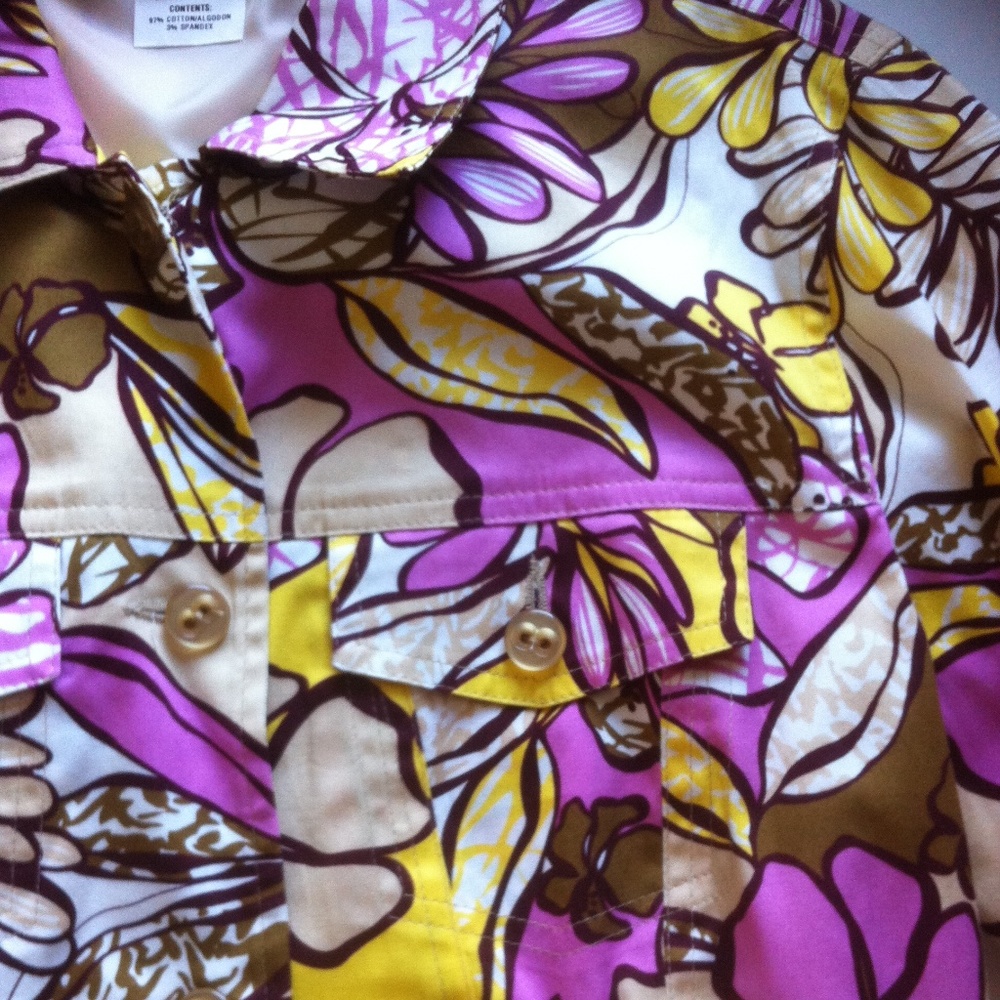 HARVE' BENARD COLORFUL LINED JACKET - Picture 2 of 8